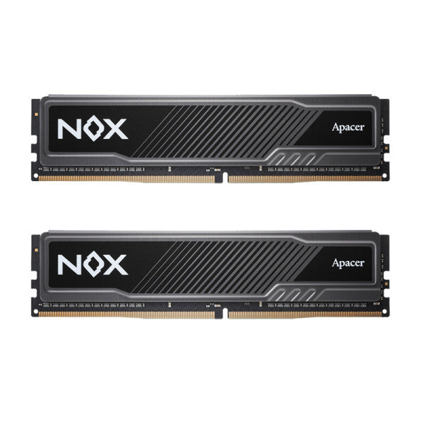 Apacer NOX 16Go (2x 8Go) DDR4 3200 MHz CL16 Black Apacer NOX 16Go (2x 8Go) DDR4 3200 MHz CL16 Black